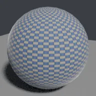 Recorded render of Plain-weave fabric material with thread bump
