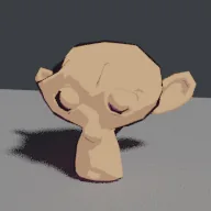 Recorded render of Toon bands material from a fixed light direction