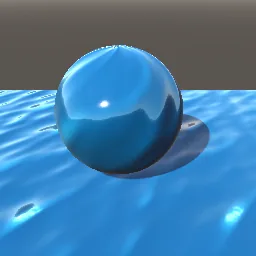 Recorded render of Ocean wave normals from a directional wave spectrum