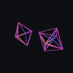 Recorded render of 4D rotations as pairs of unit quaternions