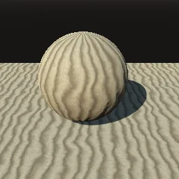 Recorded render of Sand ripples and dunes
