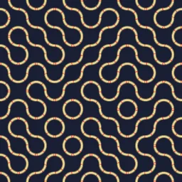 Recorded render of Animated Truchet tile pattern